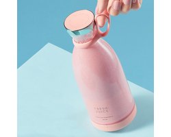 Blender to Go â€“ Blender smoothie â€“ Blenders â€“ Blender to Go Draadloos â€“ 1 to go beker â€“ 50w -Roze