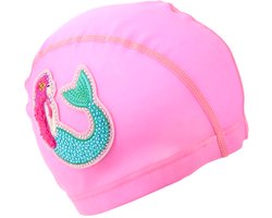 BLING2O Badmuts Kinderen - Zeemeermin - Rekbaar - Zwemmen - In Doorzichtig Zakje - Roze