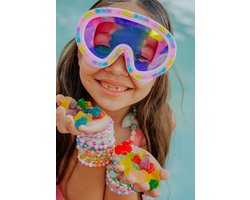 BLING2O Zwemmasker Kinderen - Candy Cub - Duikmasker - Anti-Fog - Uv-Protect - Multicolor