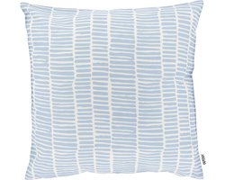 BLISS PRINT OUTDOOR - Sierkussen - 45x45 cm - Waterafstotend - Print - Light blue