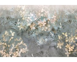 Bloemen behang beige / creme 2236-20 | Koop nu voordeling behang