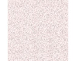 Bloemen behang - kleine takjes - wandbekleding - bladeren - woonkamer- vliesbehang - roze - 0,53 x 10,05 M. - Blooming Garden 6 -