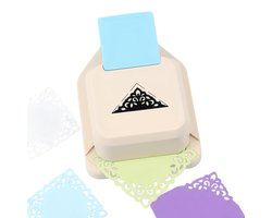 Bloemen Hoekpons - Papierpons Decoratie - Kaarten Maken - Triangular Craft Innovation - 15x10x8cm - A