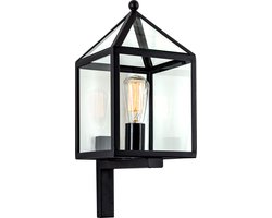 Bloemendaal Muurlamp - Zwart