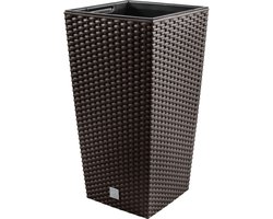 Bloempot Bloembak Rato Square 27x27x50cm UMBER BRUIN Prosperplast