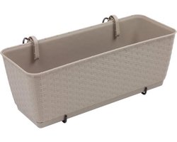 Bloempot Bloembak Ratolla PW 39x15x14cm TAUPE Prosperplast