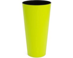 Bloempot Buiten Hoog Rond Tubus Slim 20cm LIME Prosperplast