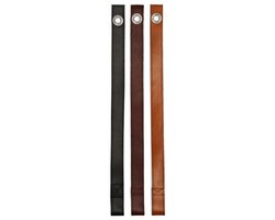 Bloempot Drager Squarely HoldON Leather Long Brown