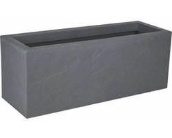 Bloempot EDA Grijs Polypropyleen 79,5 x 29,5 x 29,5 cm