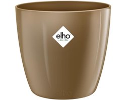 Bloempot Fluweel Goud 14 cm - Binnen - Ø 13.6 x H 12.5