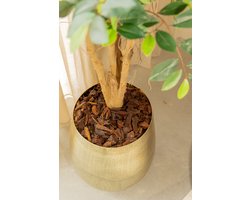 Bloempot Goud 50x50cm (metaal)