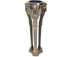 Bloempot - ijzeren pot - bloempot op poten. - 80 cm hoog