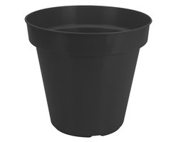 Bloempot Microfix 25 Cm Kunststof Zwart