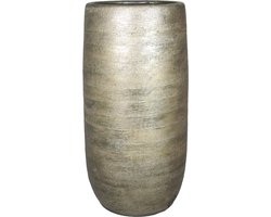 Bloempot Mira hoog - d29 x h60cm - Goud