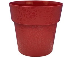 Bloempot - RIVIERA - Terea - Ø 58 cm - Rood