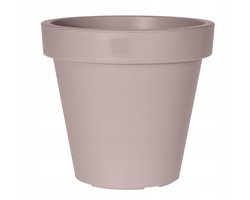 Bloempot rond 60 cm - Ronde Kunststof Plantenpot voor Binnen & Buiten – Weerbestendig & Lichtgewicht – Taupe