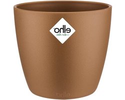 Bloempot Rond - Pot Plantenbak - Planten Binnen - Gemaakt van Gerecycled Plastic - Ø 10 x H 8.9 cm