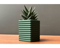 Bloempot Squaro Poppy Ø 6,3 Marmer