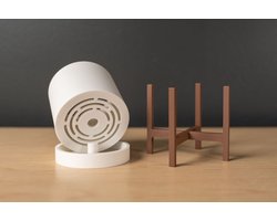 Bloempot The classy Ø 6,3 cm Licht Hout