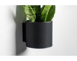 Bloempot The Heywood Ø 16,5 cm Zwart