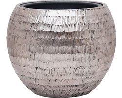 Bloempot - Zilver - Diameter 40 cm