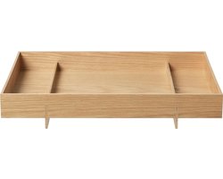 Blomus ABENTO Dienblad - 50x30x8,5 (L) - Hardhout