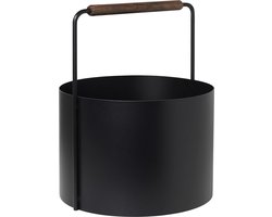 Blomus ASHI Haardhoutmand H 45 cm, Ø 35 cm (M) - Brown Oak