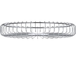 Blomus - Estra - fruitmand - RVS - hoog 5,5 cm ° 37 cm
