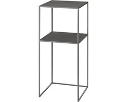 Blomus FERA Voetstuk - 35x35x80cm - Steel Gray