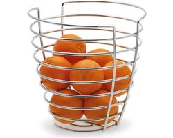 Blomus fruitschaal rond  hoog WIRES chroom