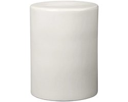 Blomus - Keramische Kruk - Toru - Cilindrisch - 1 Stuk - Lily Wit