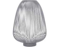 Blomus LYVA Lantaarn - H 45 cm, Ø 33 cm (L) - Steel Gray