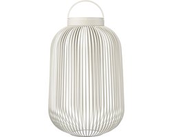 Blomus Mobiele LED lamp LITO - zijdegrijs - maat L