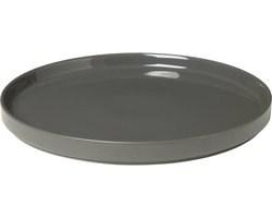 Blomus PILAR plat bord 27 cm Pewter (set/4)
