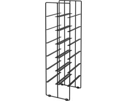Blomus Pilare Wijnrek - 66 x 19 x 22 cm - Zwart - 12 flessen