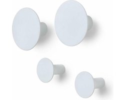 Blomus Ponto kapstokhaken set van 4 Micro chip