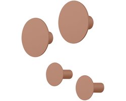Blomus Ponto Wandhaken Mocha Mousse | Bruin | Polystone