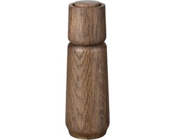 Blomus Ro peper / zoutmolen H16cm dark oak oiled