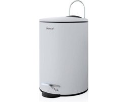 Blomus TUBO pedaalemmer Moon-Grey (68993) 3 liter