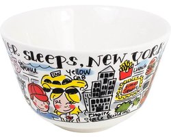 Blond Amsterdam City New York Kom - Ø 14 cm