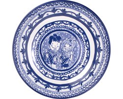 Blond Amsterdam Delfts Blond - Schaal - Ø 36 cm - Blauw
