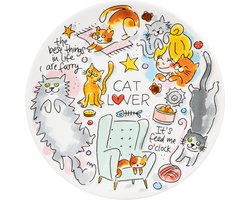 Blond Amsterdam, Dier: Bord 22cm Cat Lover