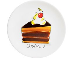 Blond Amsterdam, Even Bijkletsen: Bord Chocolate 18cm