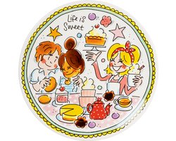 Blond Amsterdam, Even Bijkletsen: Bord Mint 18cm