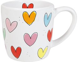 Blond Amsterdam, Even Bijkletsen: Cappuccino beker 0,5L Hearts