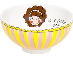 Blond Amsterdam - Even Bijkletsen - Kommetje - Streep -  Ø 11,5 cm