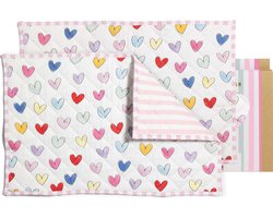 Blond Amsterdam, Even bijkletsen Placematset Hearts