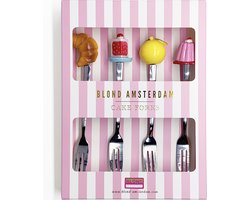 Blond Amsterdam, Even Bijkletsen: Vorkjes, set van 4