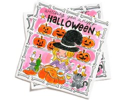 Blond Amsterdam - Halloween - Servetten - Set 20 stuks