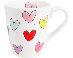 Blond Amsterdam Hearts Mok - Hartjes - 0,35L